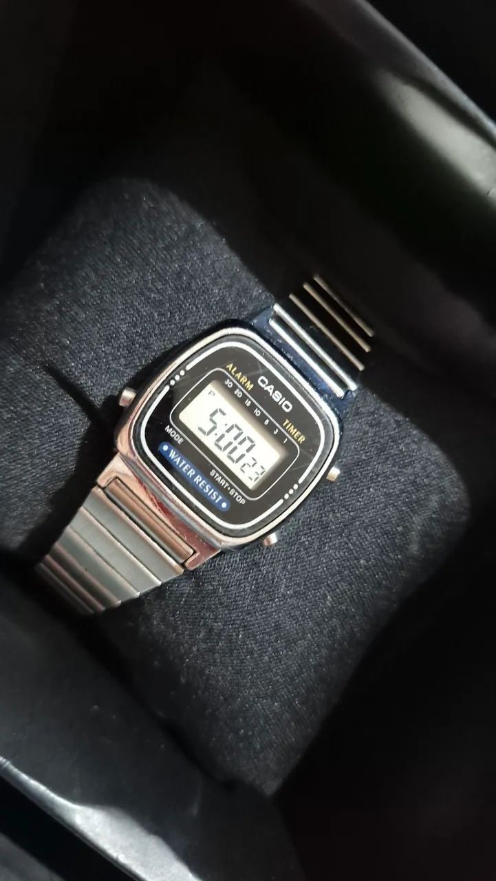 Relógio casio mini digital original 