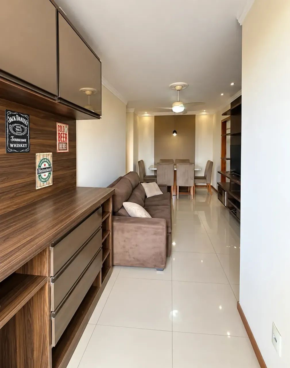 ALUGUEL APTO MOBILIADO 3 QUARTOS 1 SUITE 89 M2 COM VARANDA E LAZER COMPLETO IMPERDIVEL - Foto 2