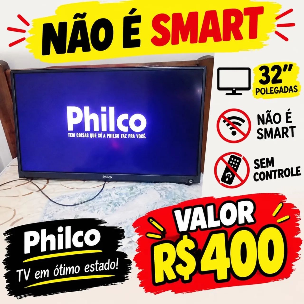 Tv funcionando perfeitamente 