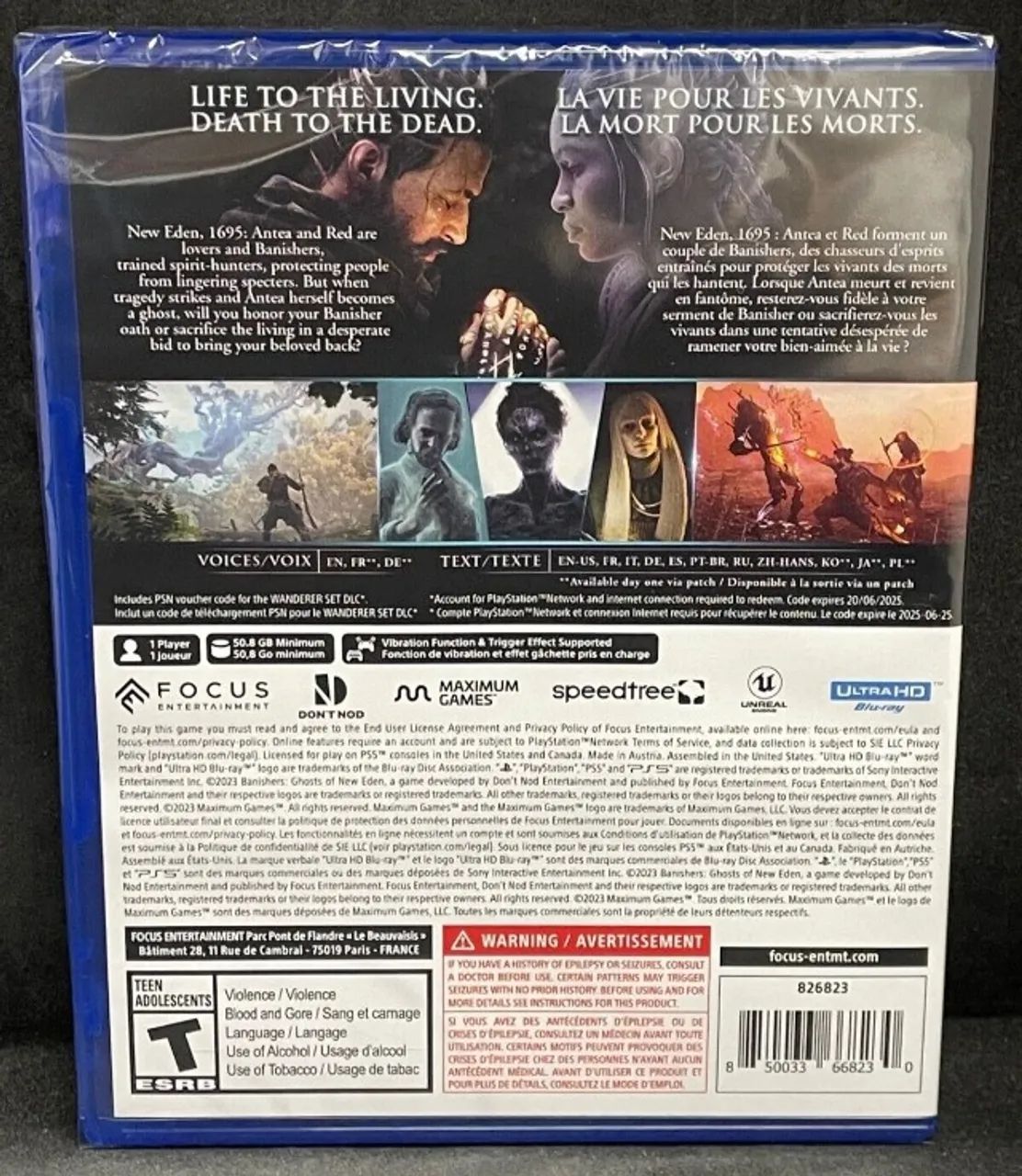 [VENDIDO] - Banishers Ghosts of New Eden PS5 LACRADO - Foto 2