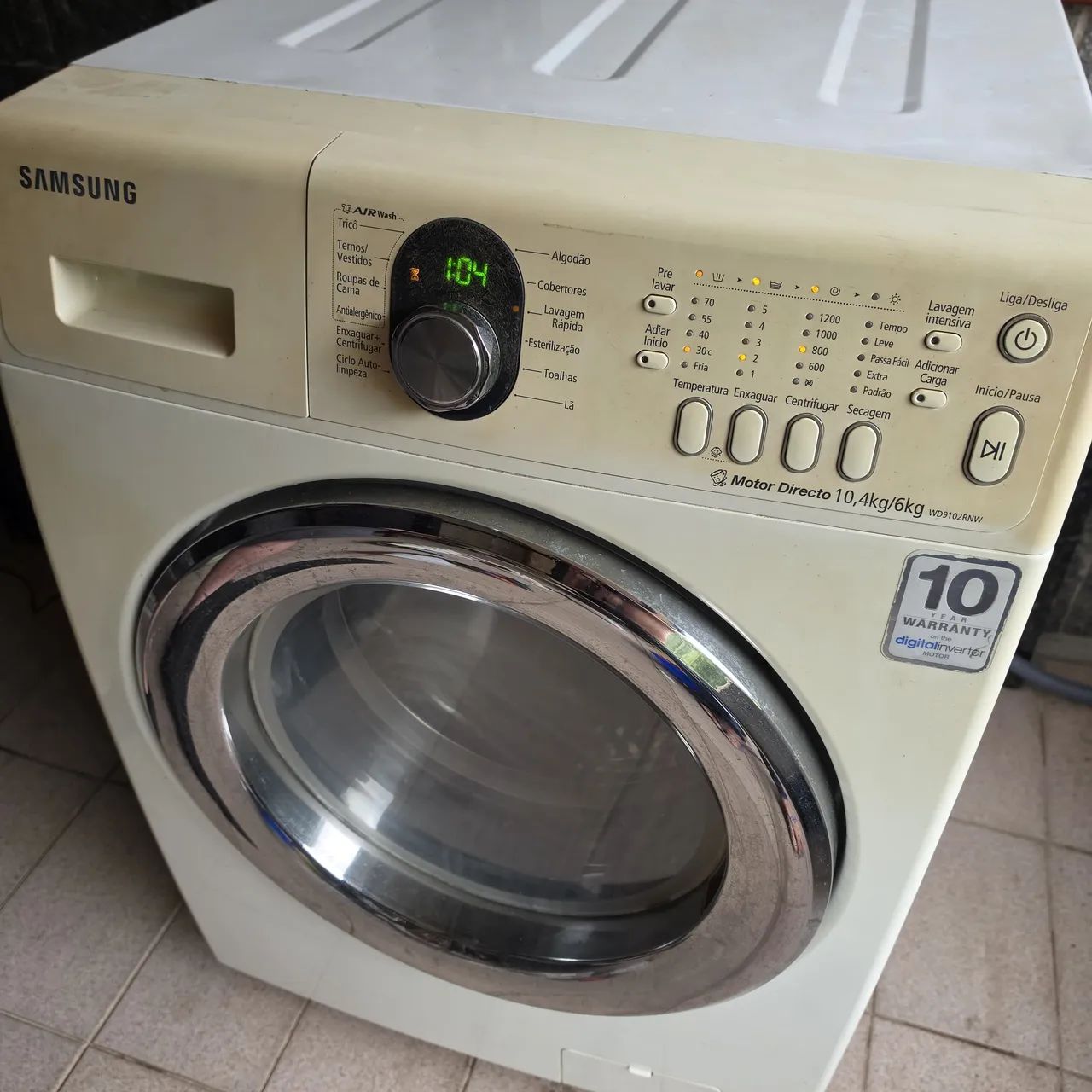 Máquina de Lavar e Seca Samsung 