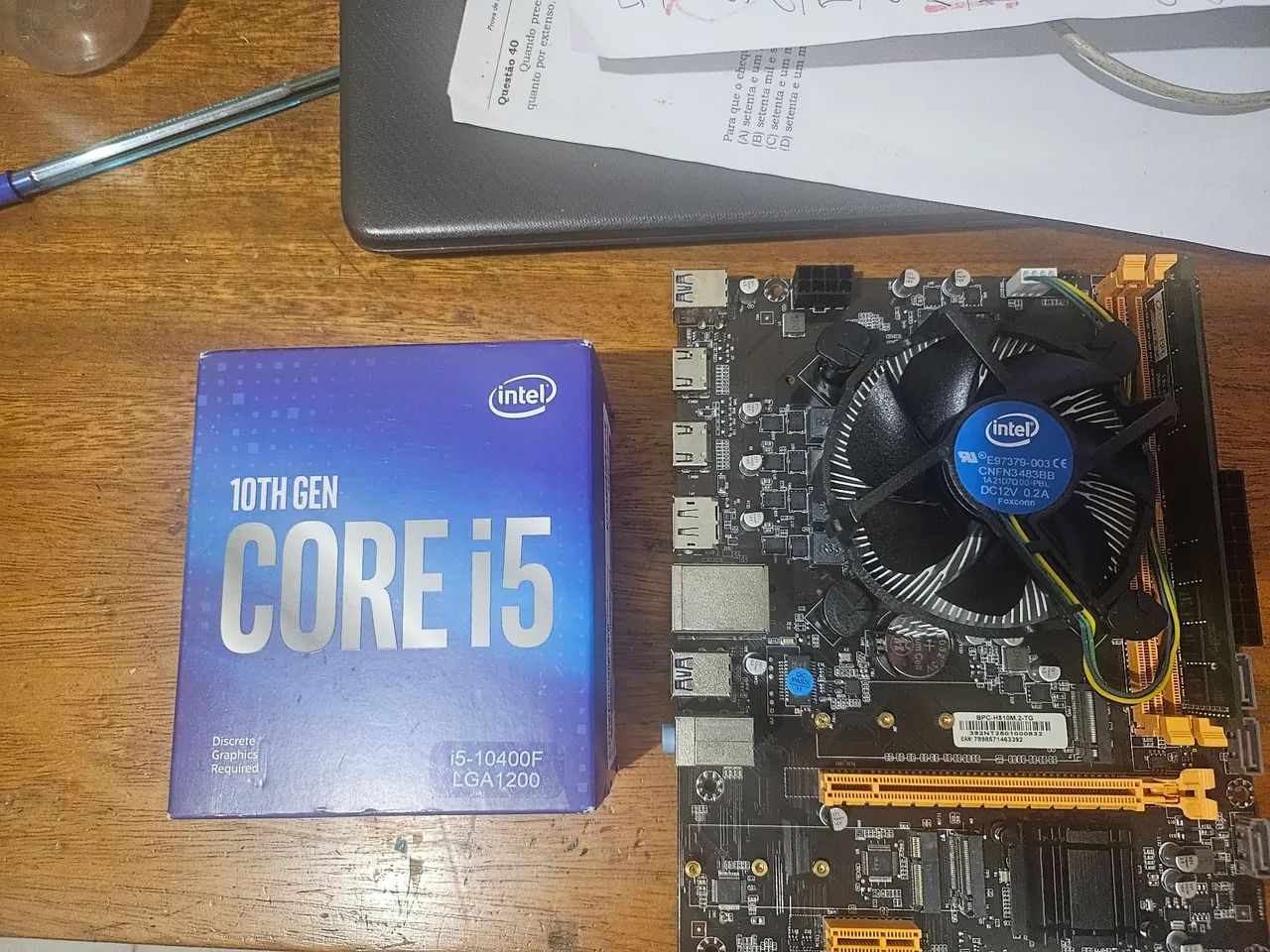 Peças, processador , memoria ram , ssd , placa mae - Foto 3