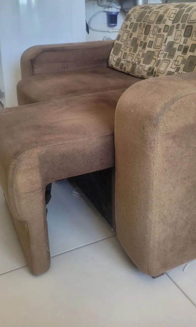 Sofá retratil dois  lugares - Foto 3