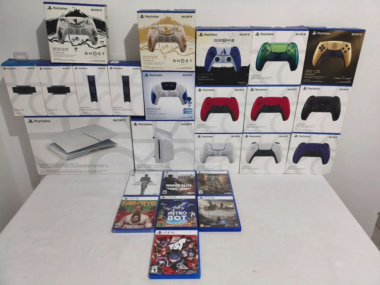 Jogos e acessórios PS5/ PS4 