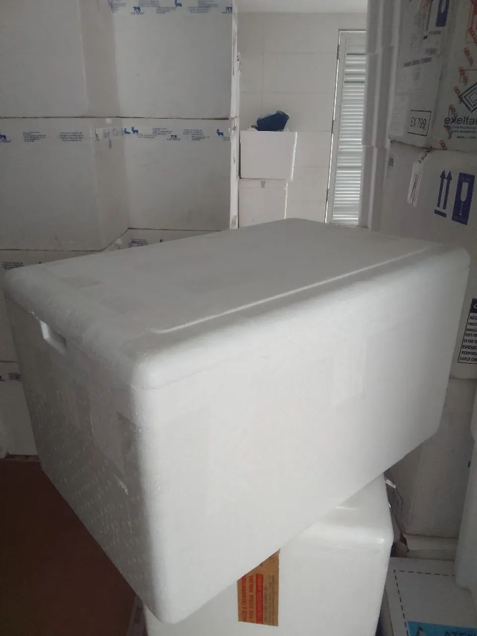 Caixas de isopor 