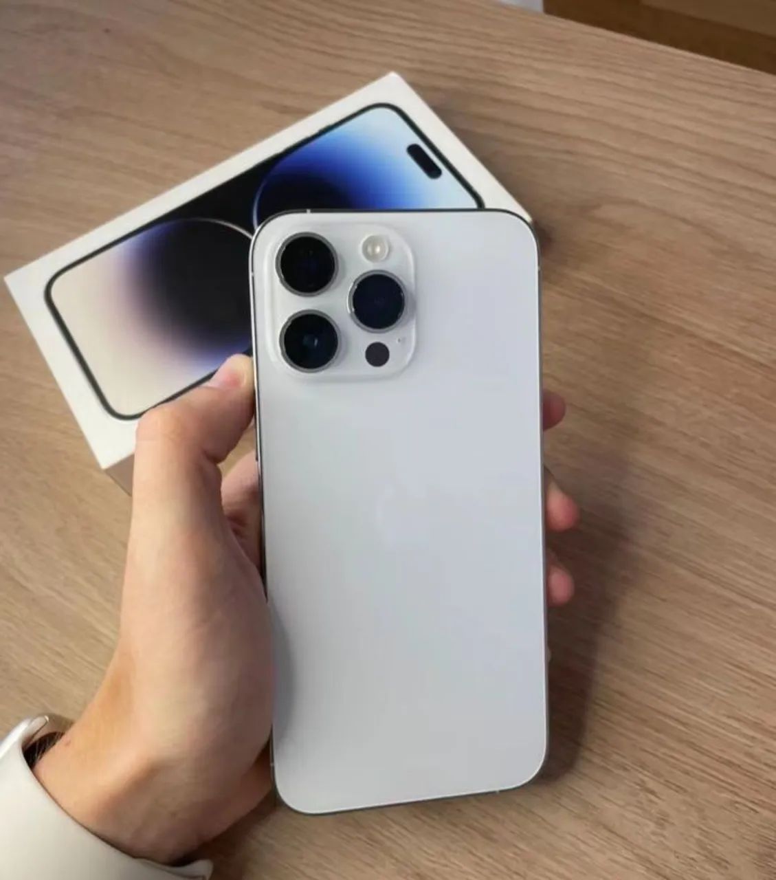 iPhone 14 Pro Max Branco 128 GB 6 meses de garantia 