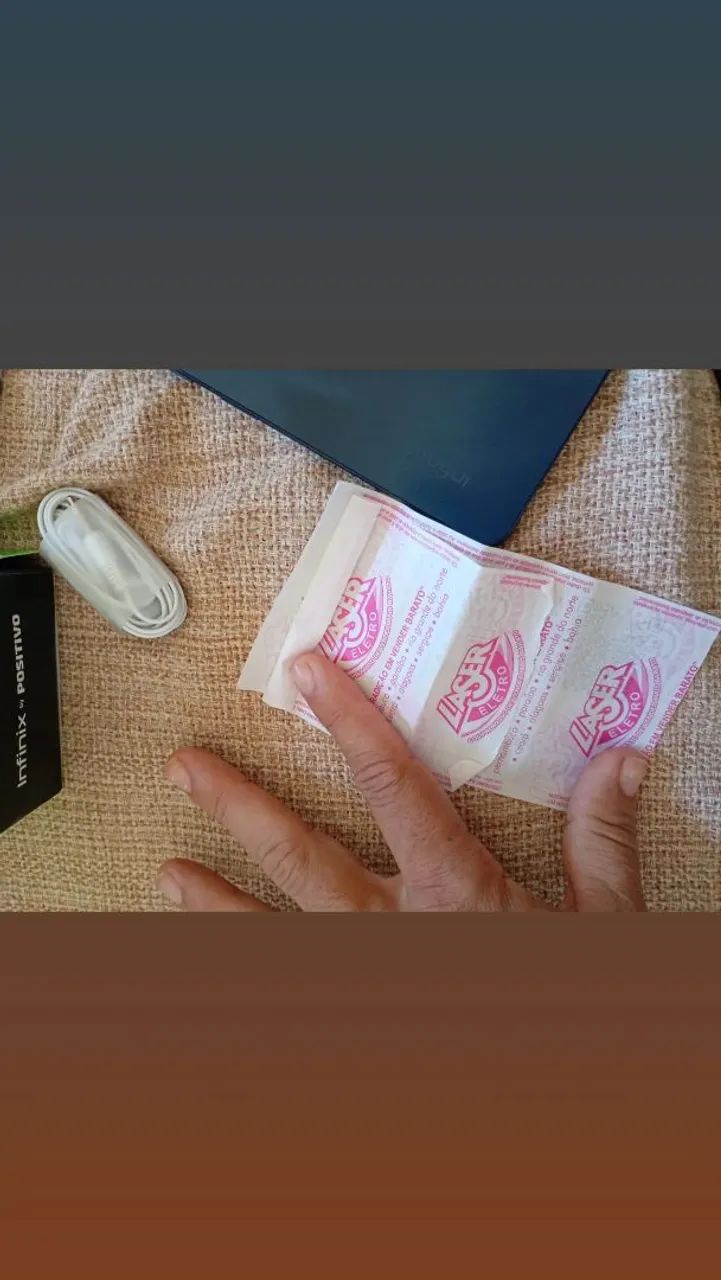 Infinix 8 pro novo 500 com acessórios  - Foto 4