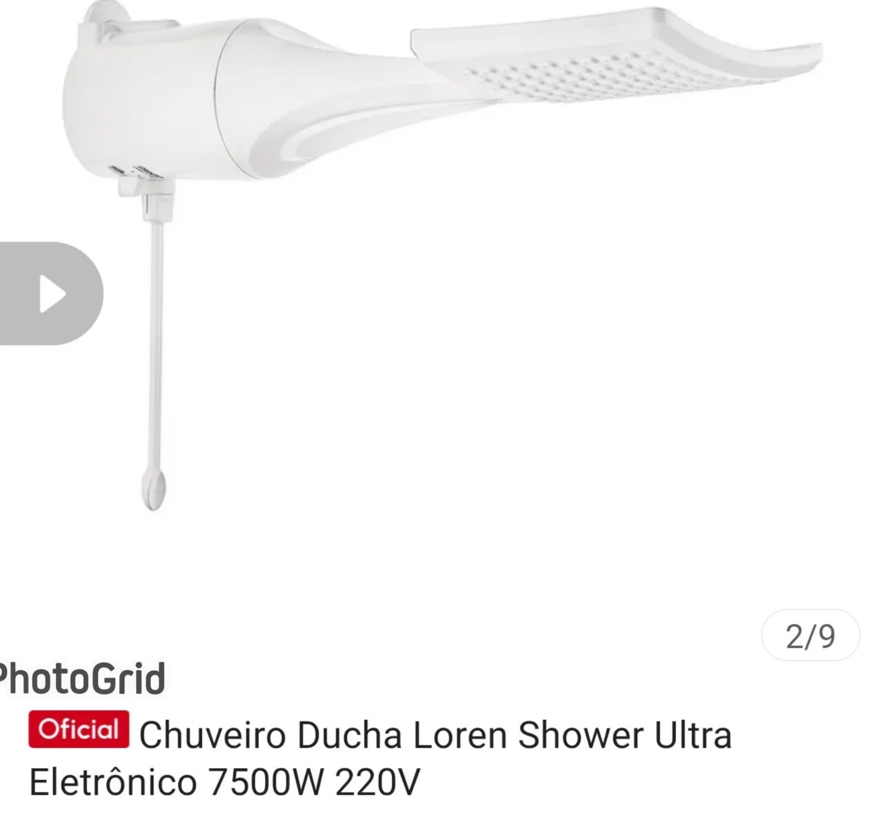 Chuveiro elétrico Lorenzetti  - Foto 2