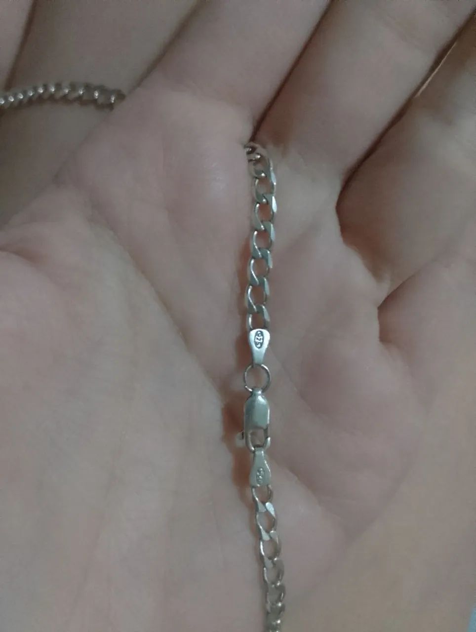 Cordão de prata legítima  - Foto 4