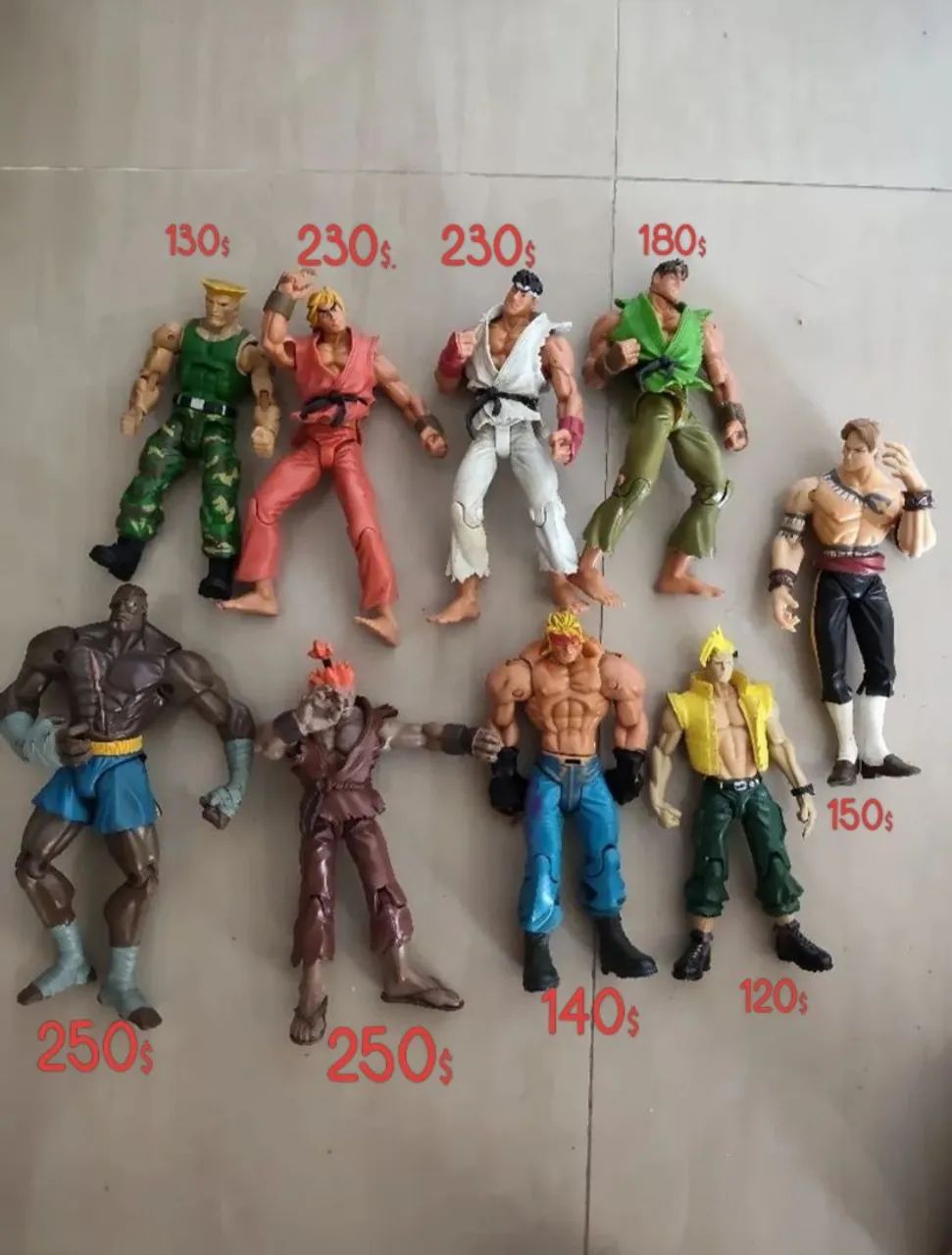 STREET FIGHTERS SAURUS (ANOS 90).