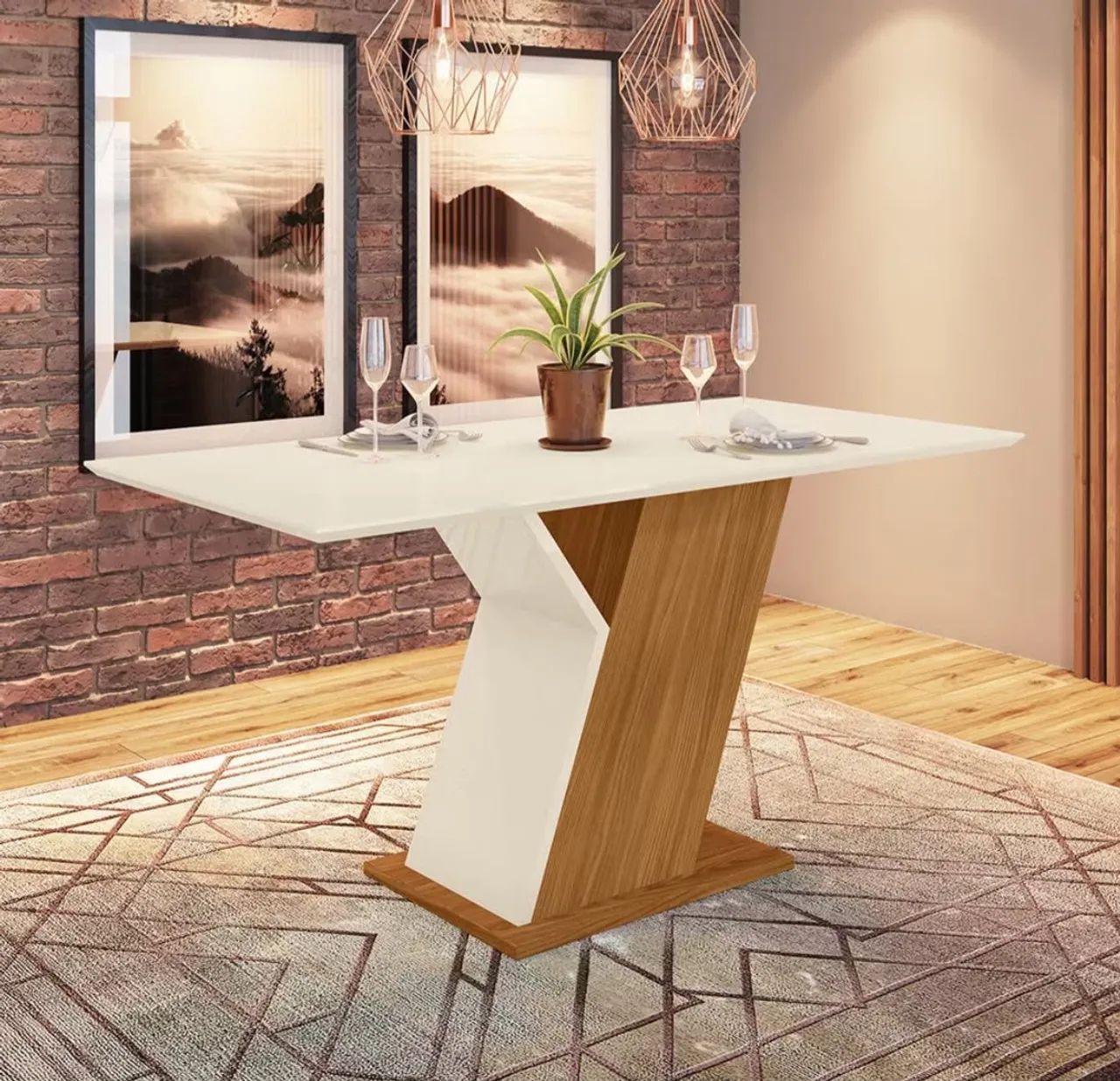 Mesa de Jantar com 4 Cadeiras - Foto 4