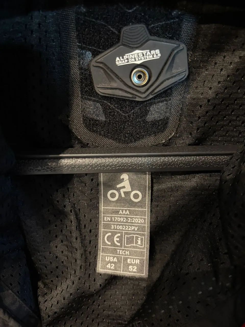 Jaqueta e calça couro alpinestars missile ignition tamanho M - Foto 5