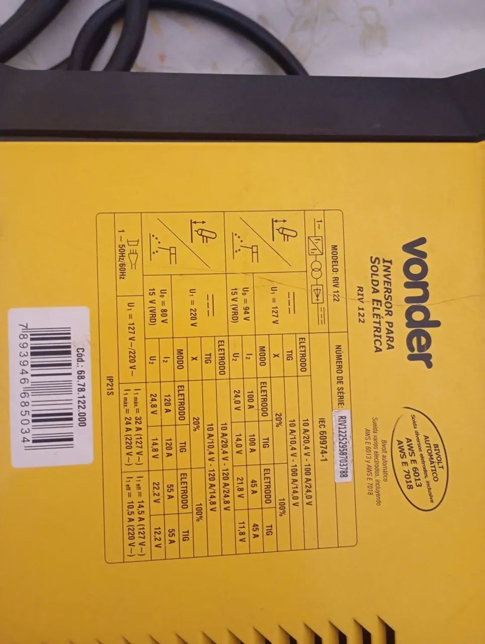 Vendo máquina de solda tá nova  - Foto 4