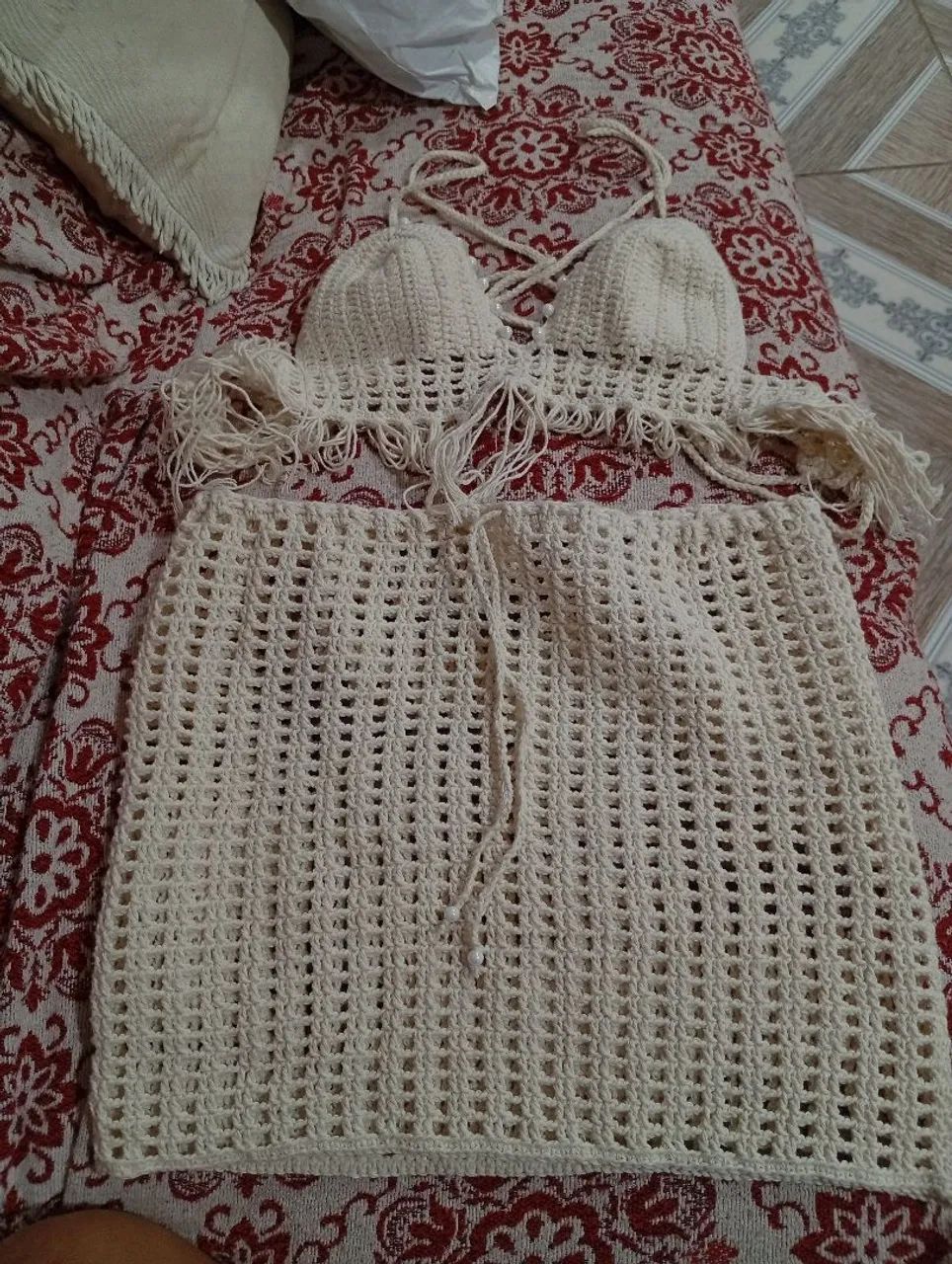 Conjunto em crochê  - Foto 3