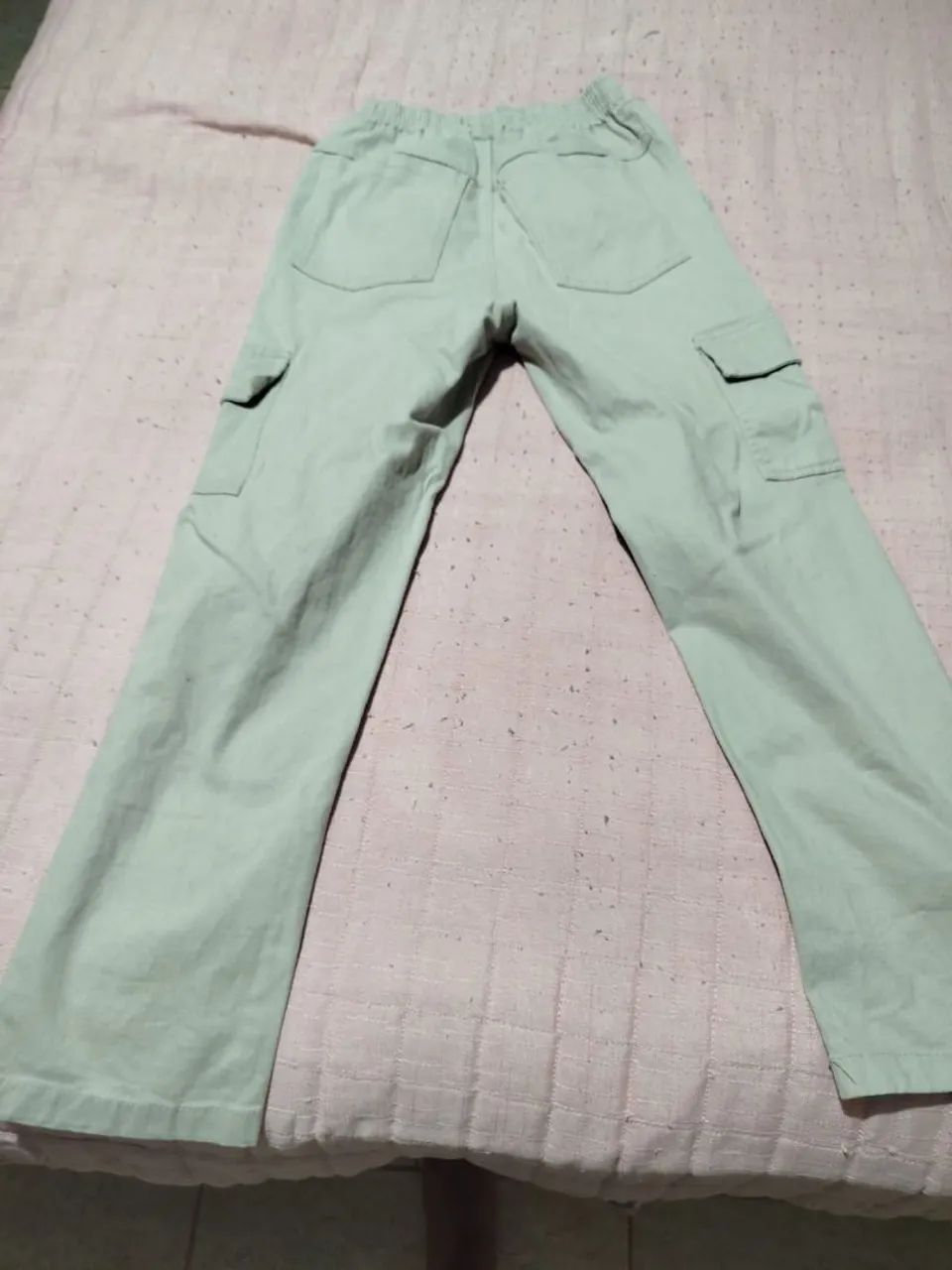 Calça cargo bege - Foto 4