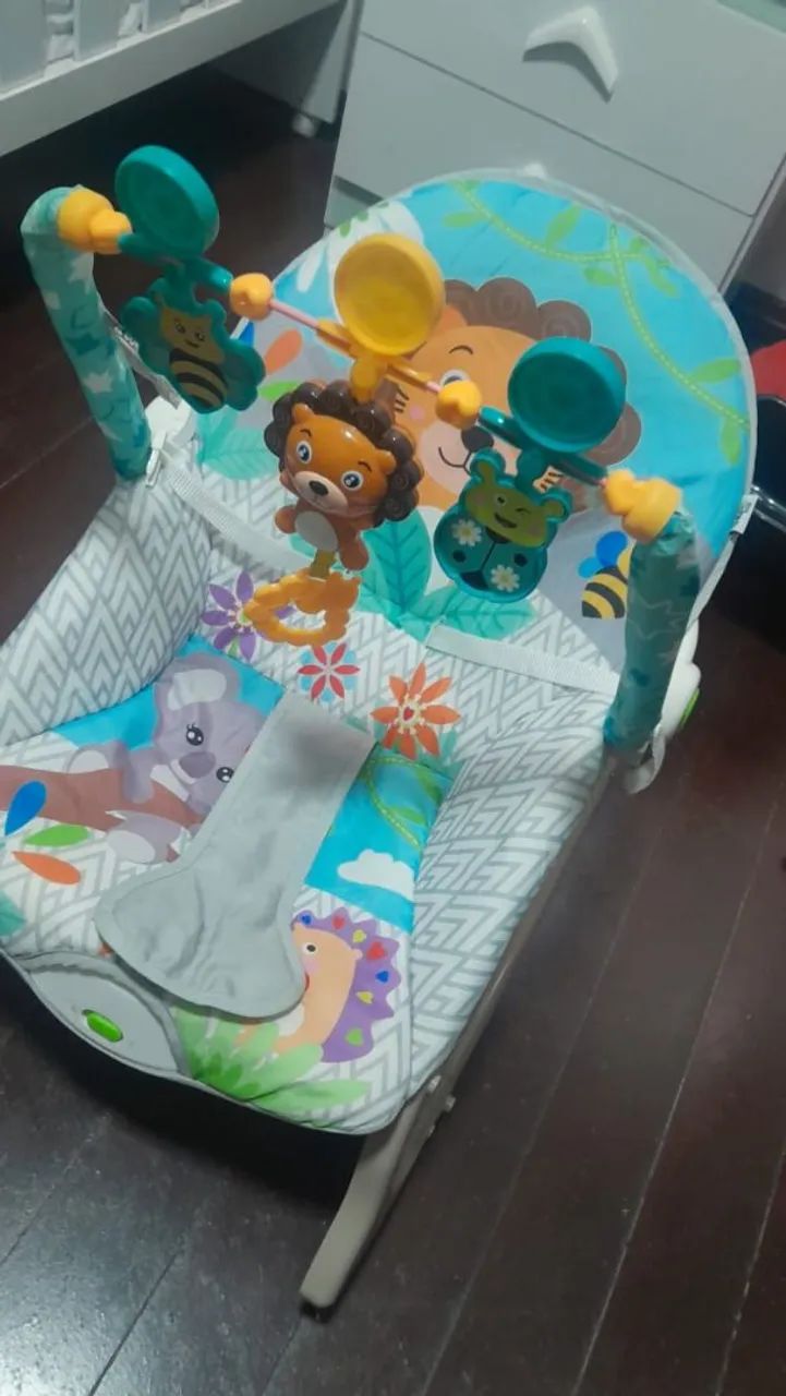 Cadeirinha de descanso bebê 