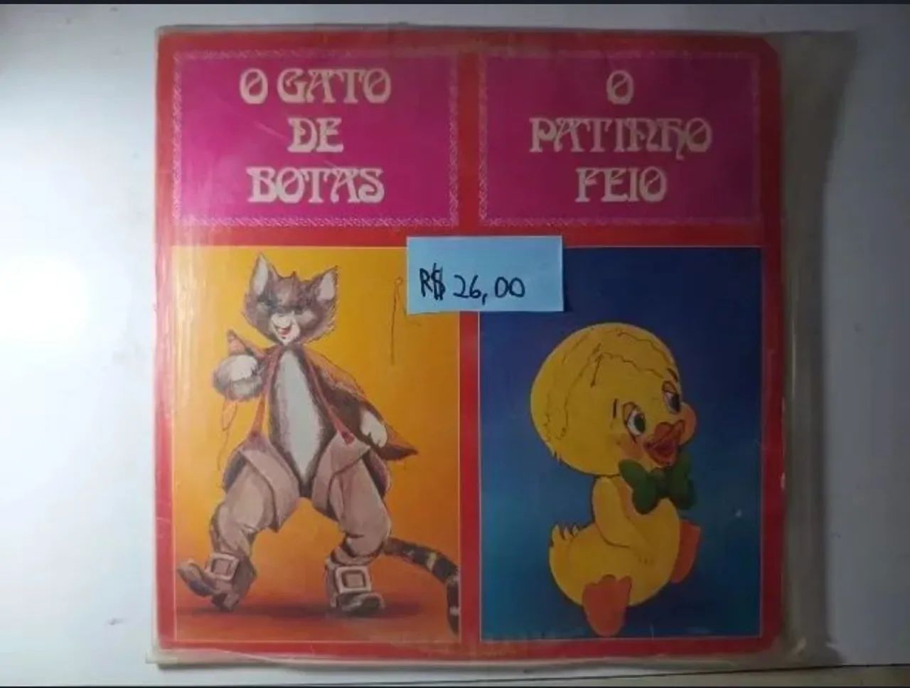 Discos A Bela e a Fera e Gato de Botas - Foto 2