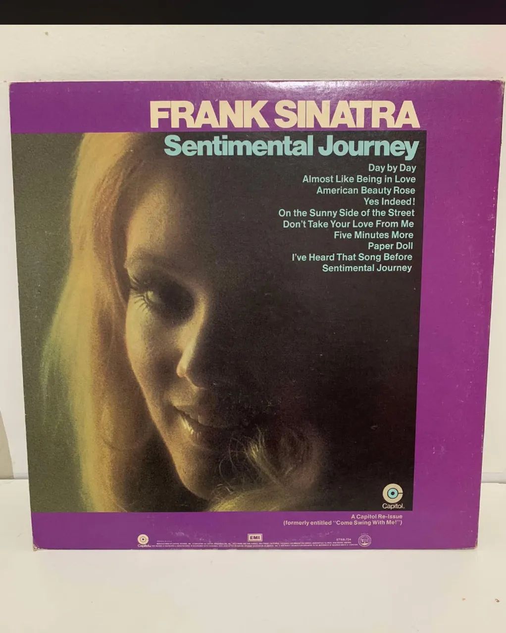 Lp vinil frank sinatra My One and Only Love / Sentimental Journey   - Foto 5