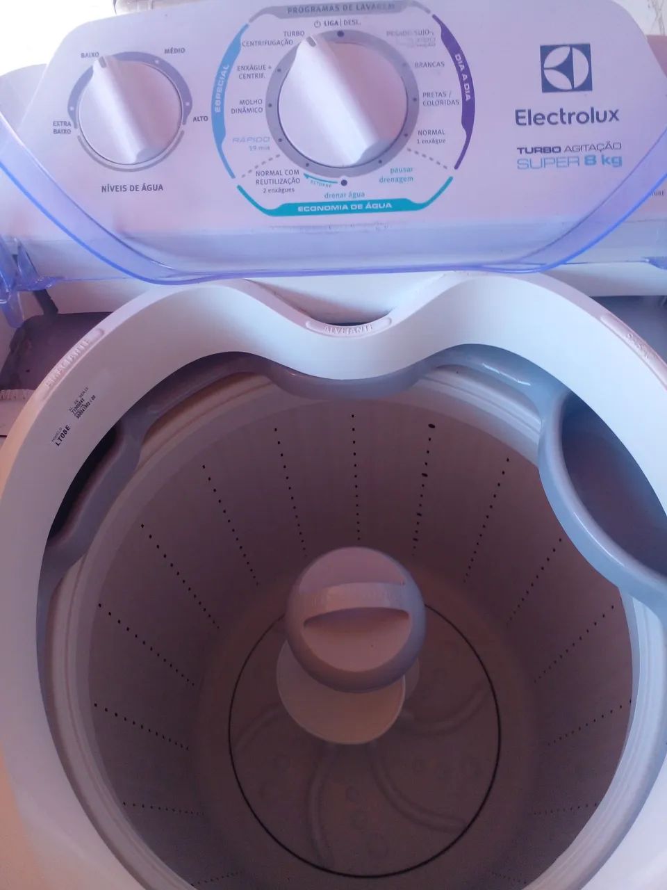 Lavadora e Sec Eletrolux Super 8kg-Turbo - Foto 4