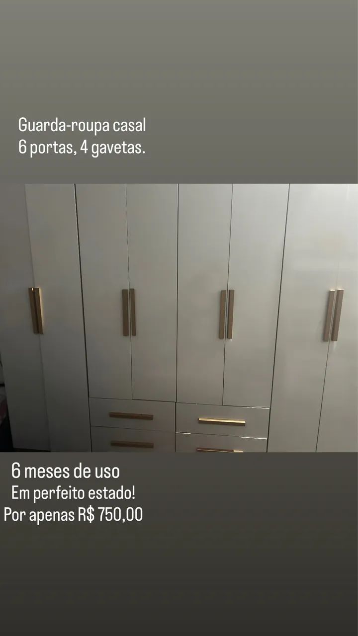 Guarda roupa casal