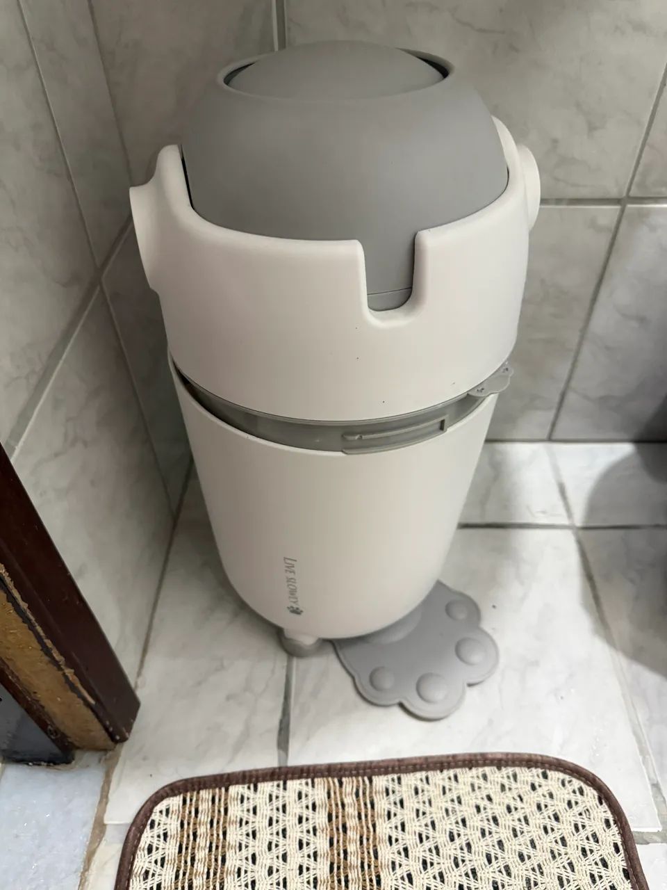 lixeira de bebê antiodor 
