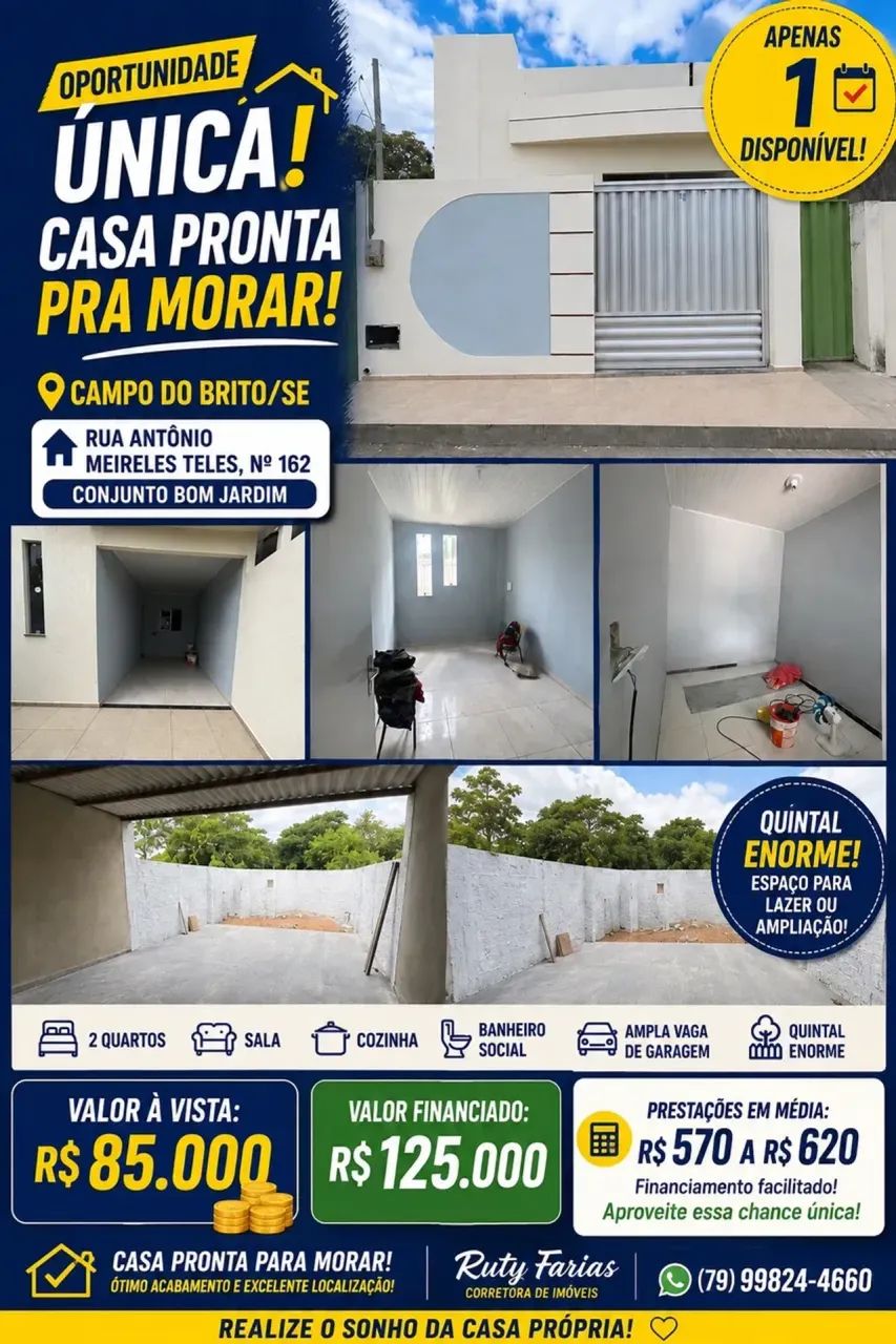 Casa em campo do Brito