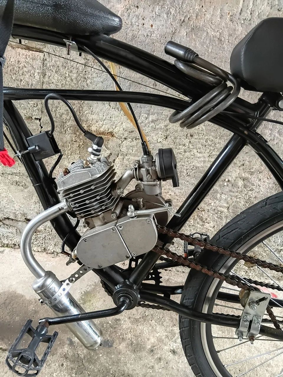 BICICLETA MOTORIZADA SEMI NOVA - Foto 5