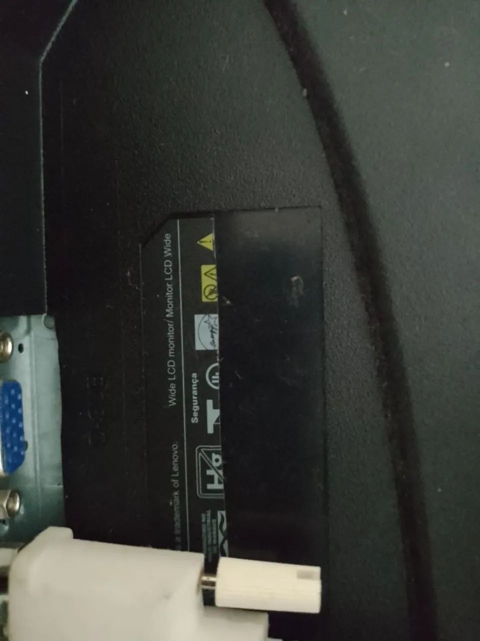Monitor Lenovo LCD de 19.5 polegadas   - Foto 2