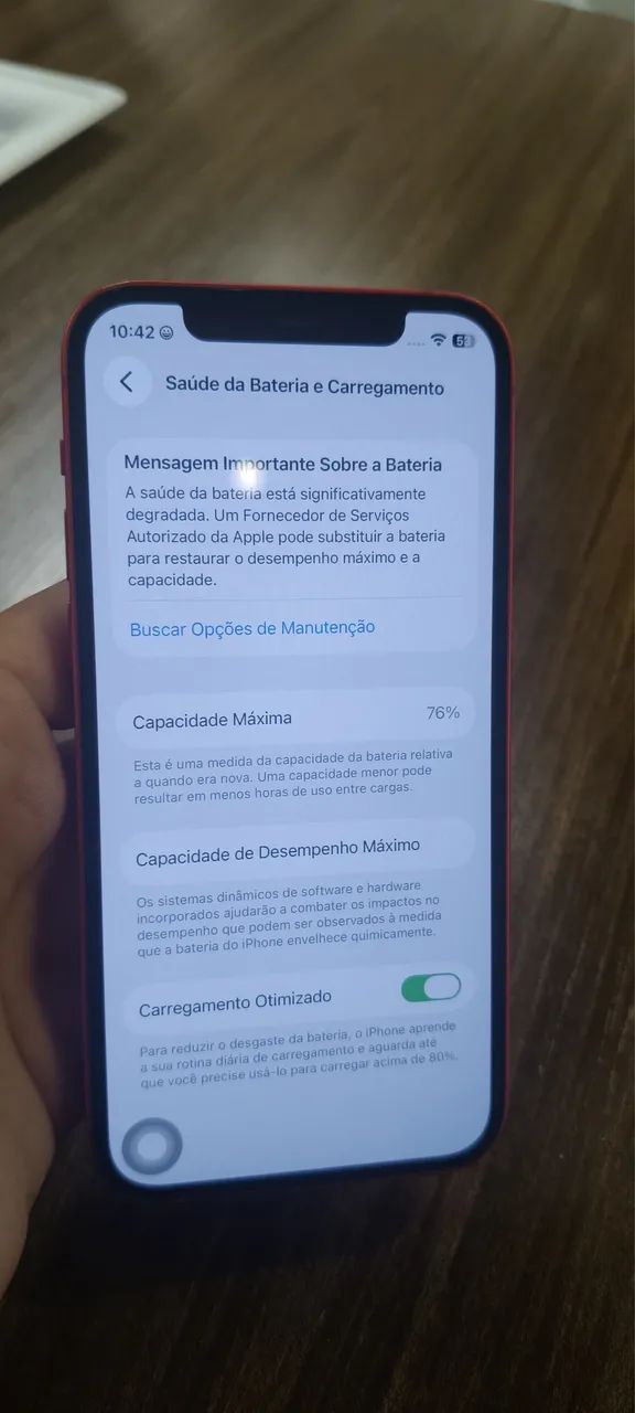 iPhone 12 em ótimo estado, vem nele  - Foto 5