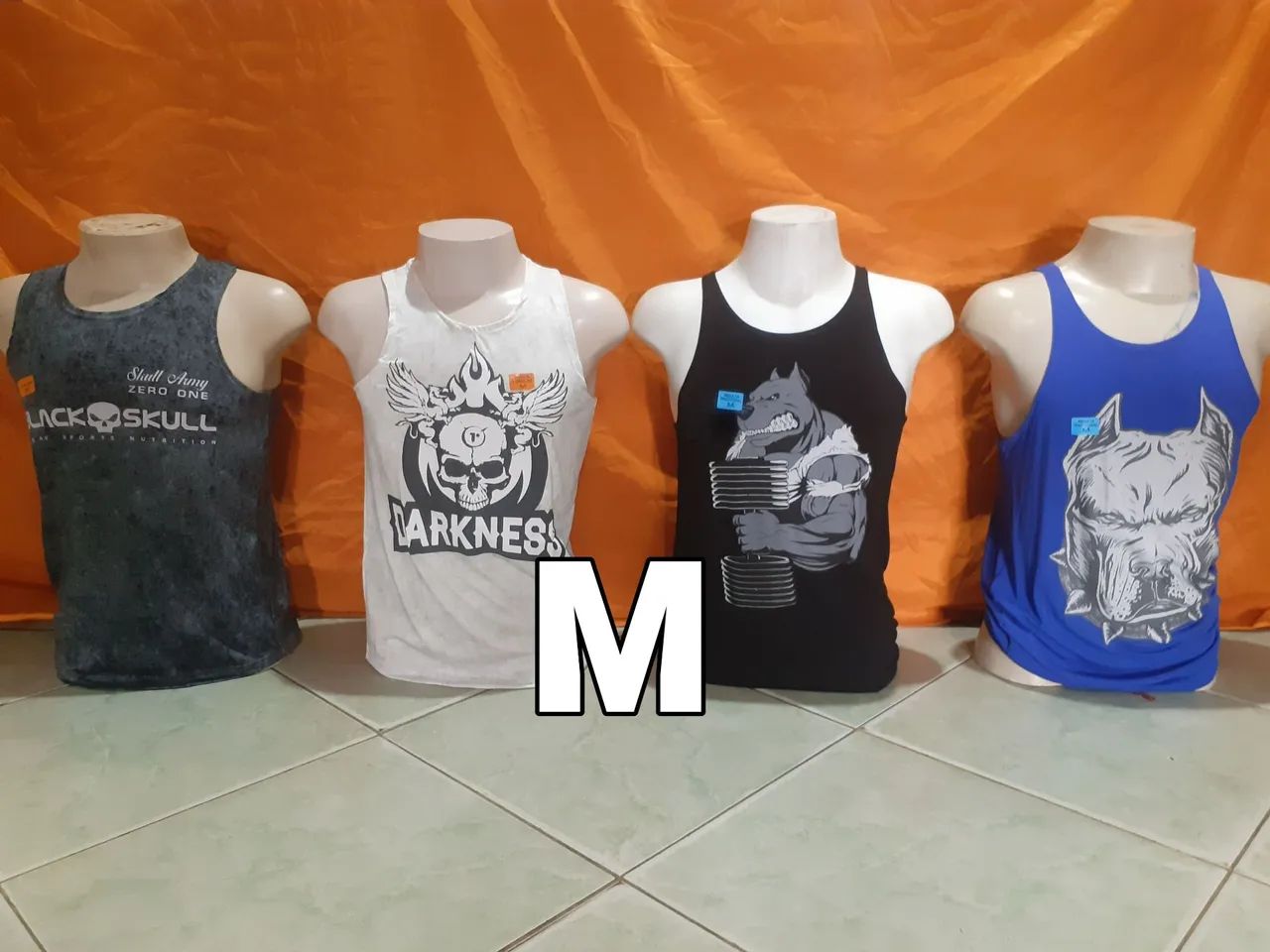 REGATA Masculino de academia M, G, GG - Foto 3