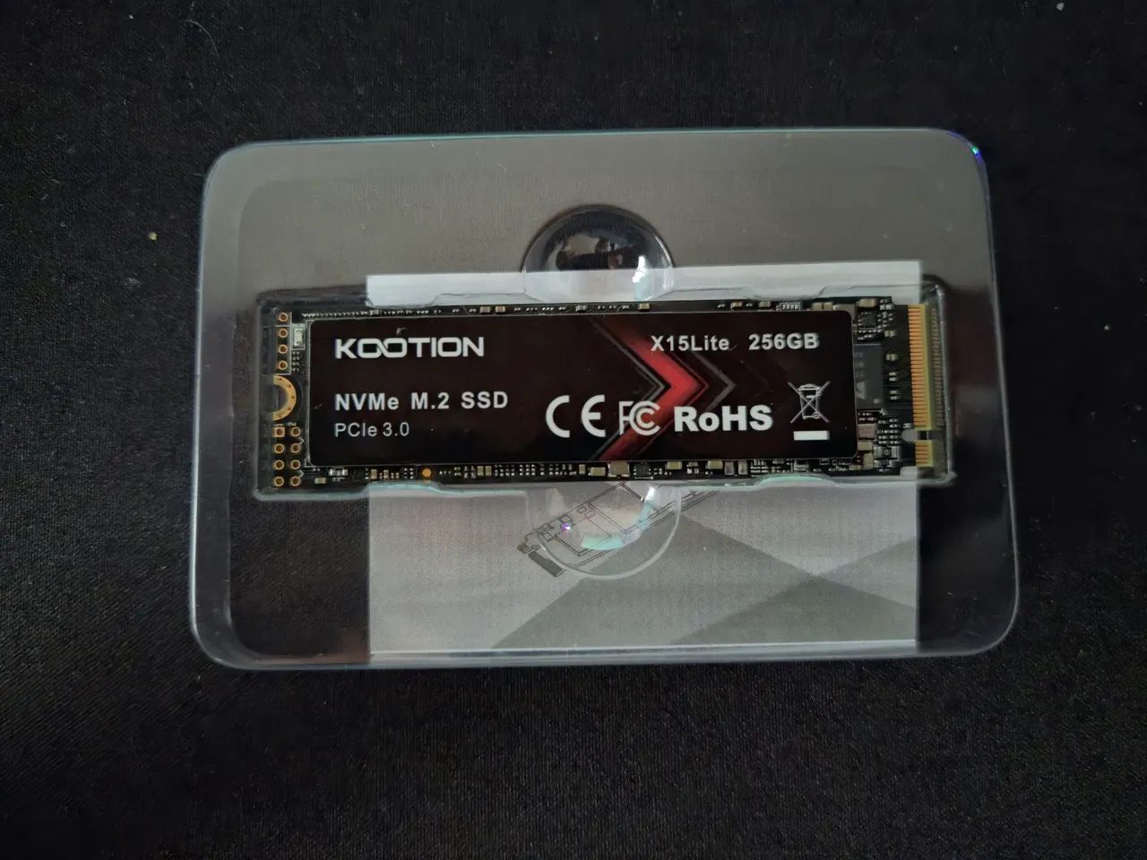 SSD NVME M2 - KOOTION 256GB - Foto 2