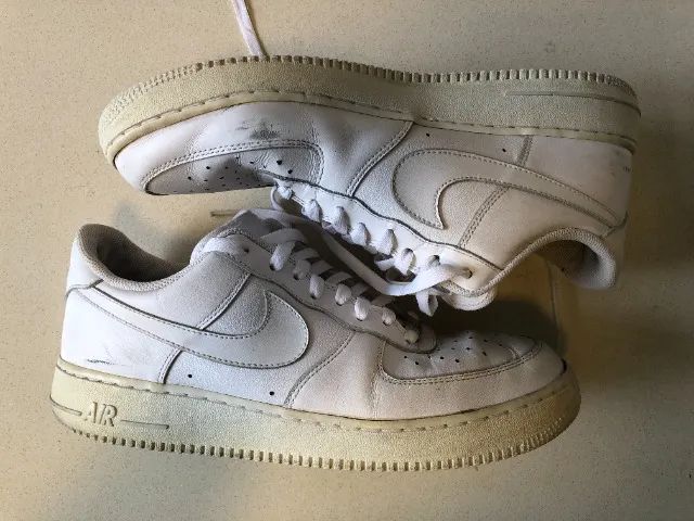 Tênis Nike Air Force 1 One '07 Low Triple White 44br (12 Us) - Foto 4