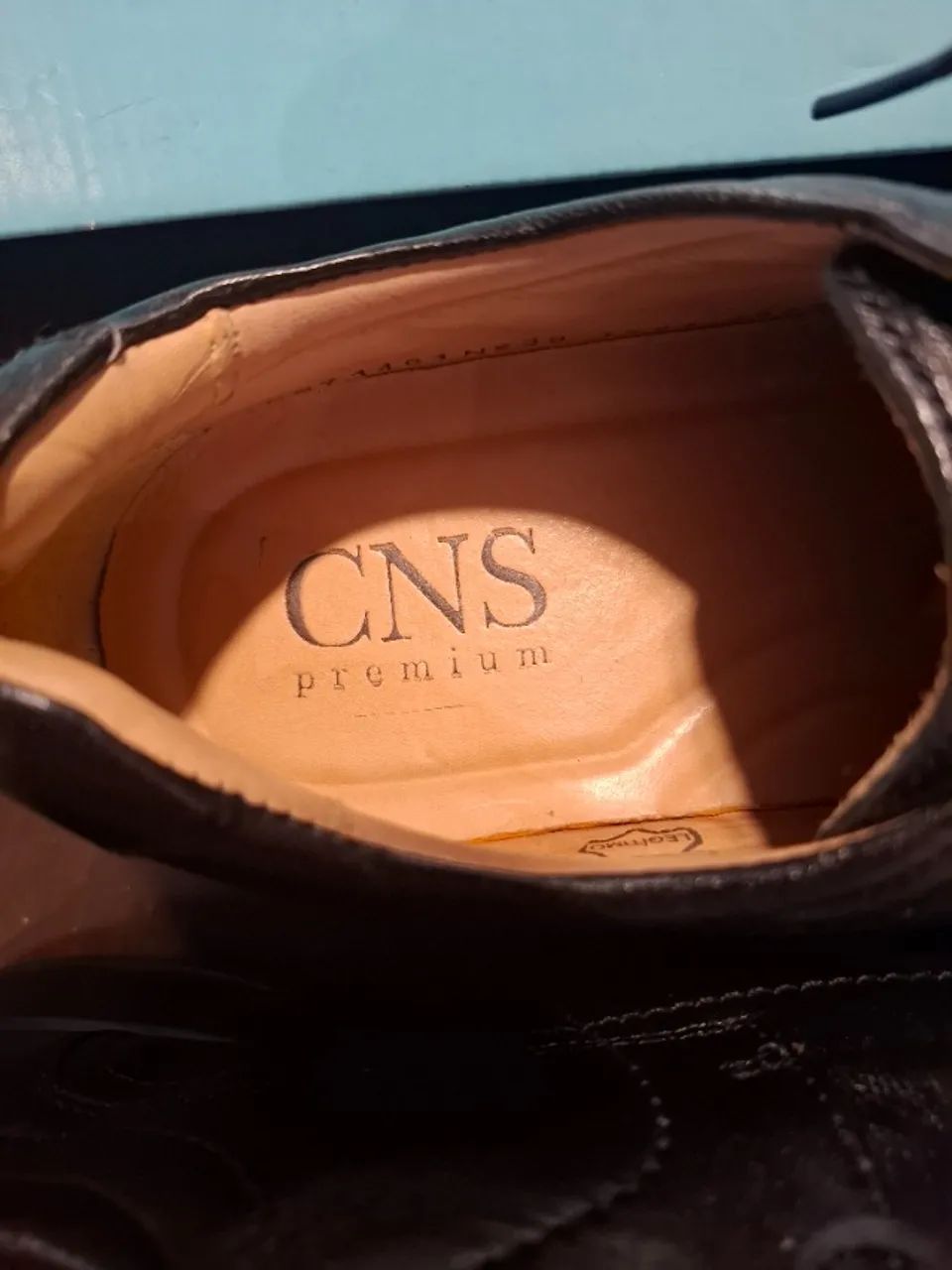Sapato Social CNS 3D Vision Couro - Foto 3