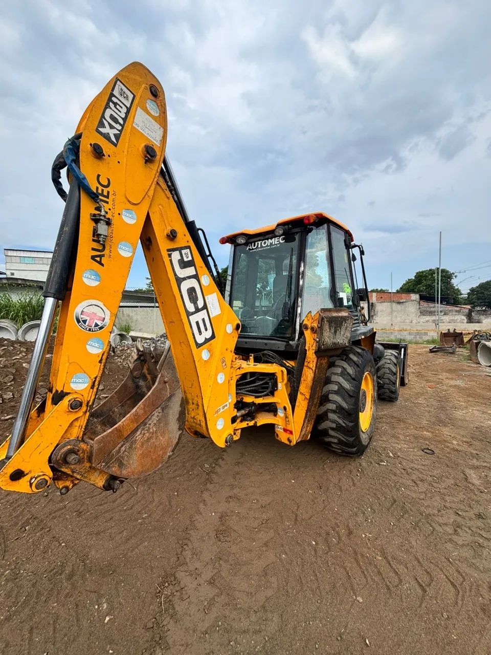 Retroescavadeira JCB 3CX 2019 com 3ª função e caçamba hidráulica - Foto 2