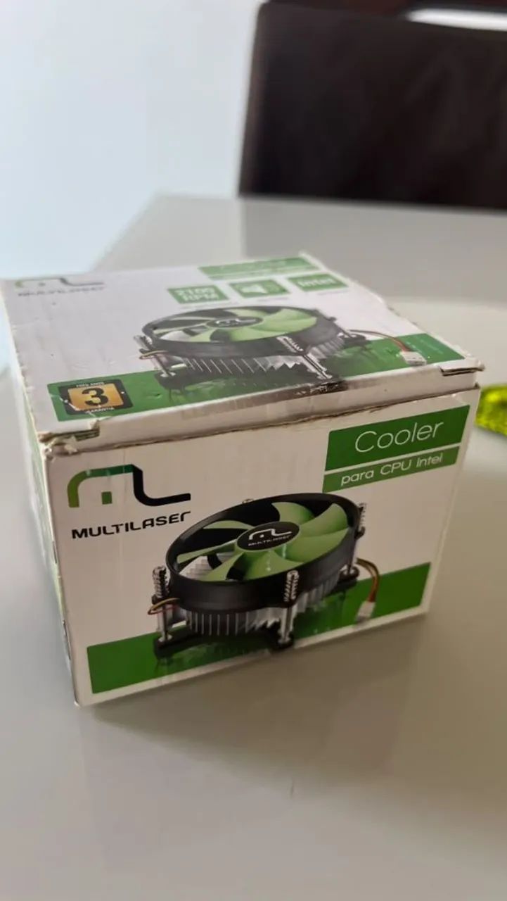 Cooler multilaser + processador intel - Foto 3