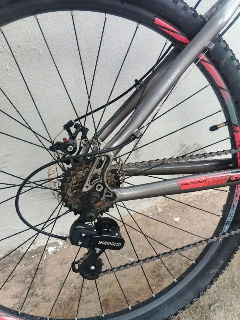 Bicicleta Houston (cor Prata) - Foto 6