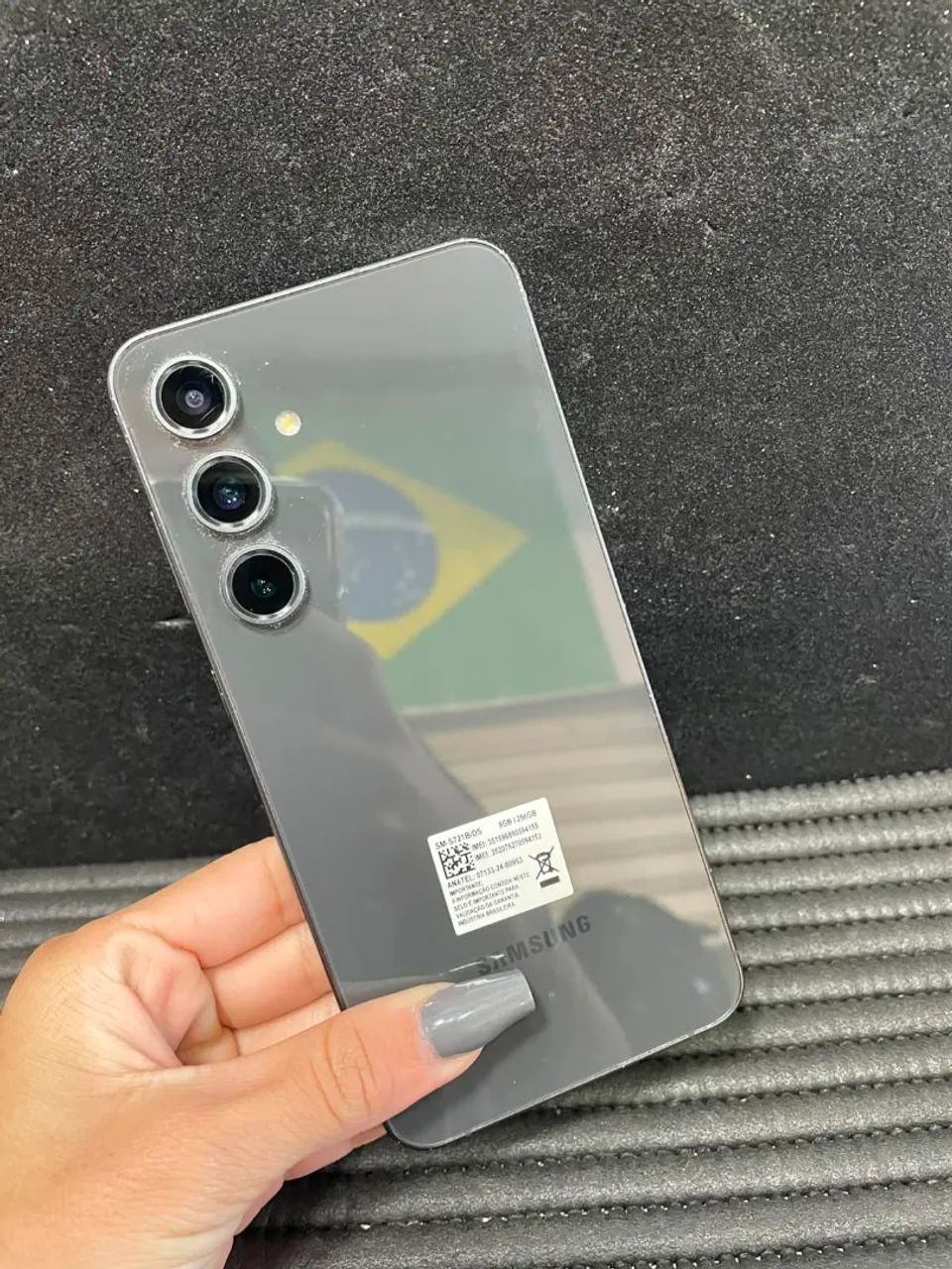 SAMSUNG S24 FE PRETO 256GB