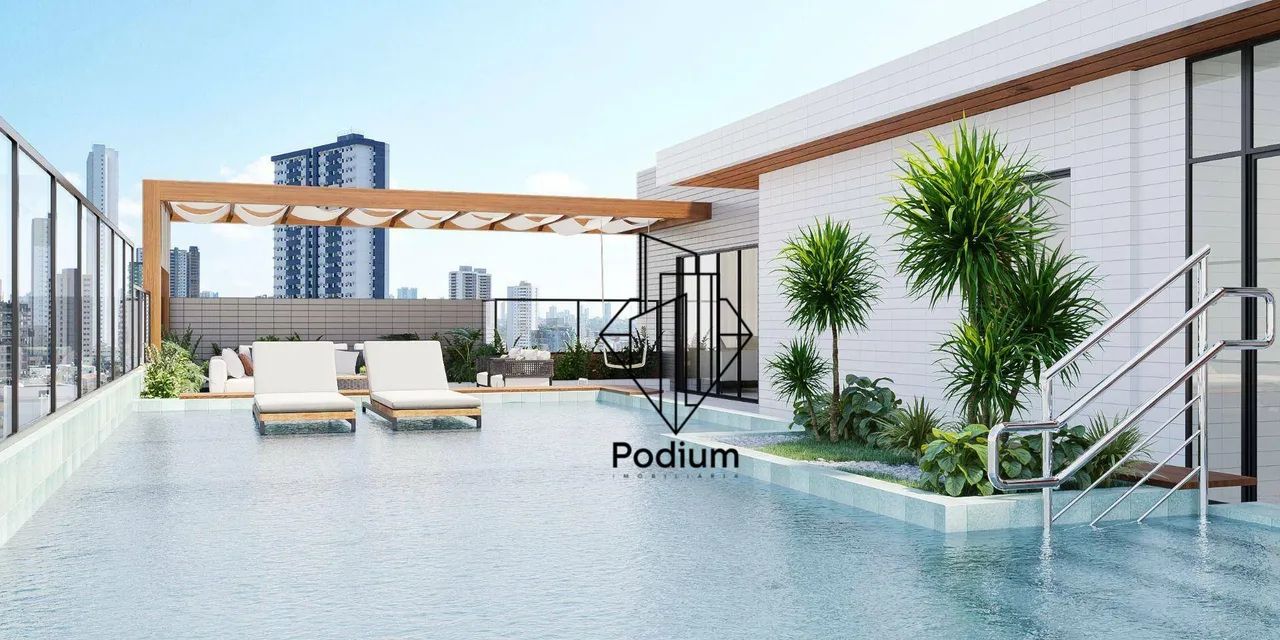 Apartamentos com varanda / sacada gourmet no bairro de Intermares - AP3015 - Foto 3