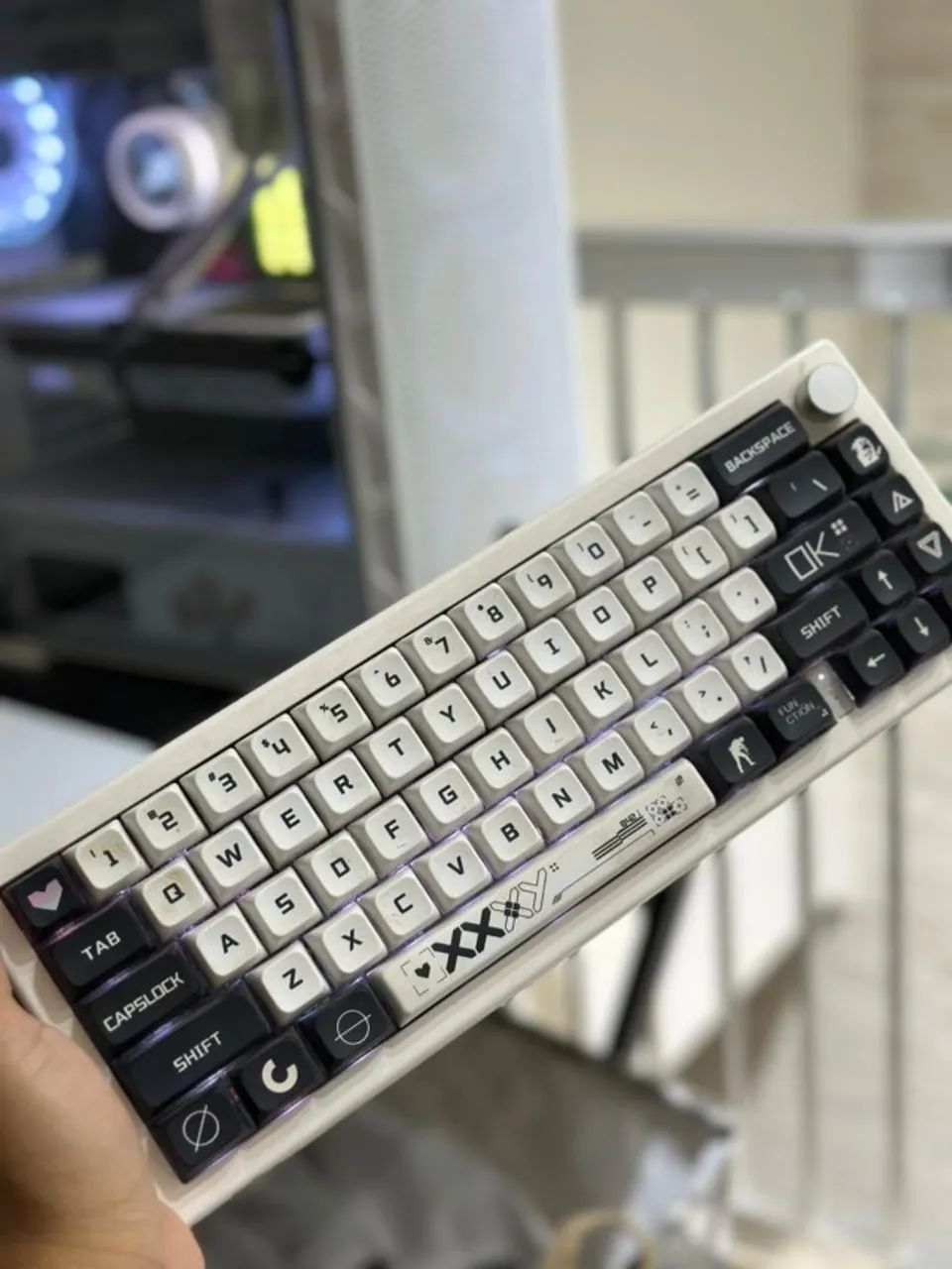 Teclado Mecânico Custom GMK 67 - Foto 2