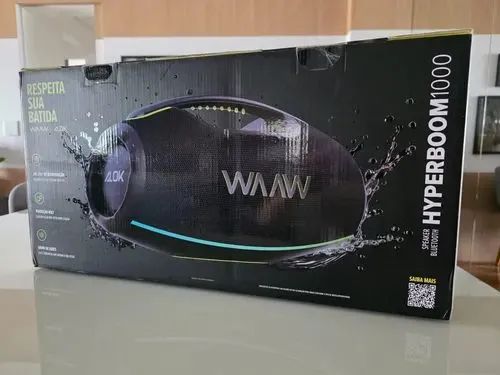 Caixa de som alok hyperboom 1000 nova lacrada 