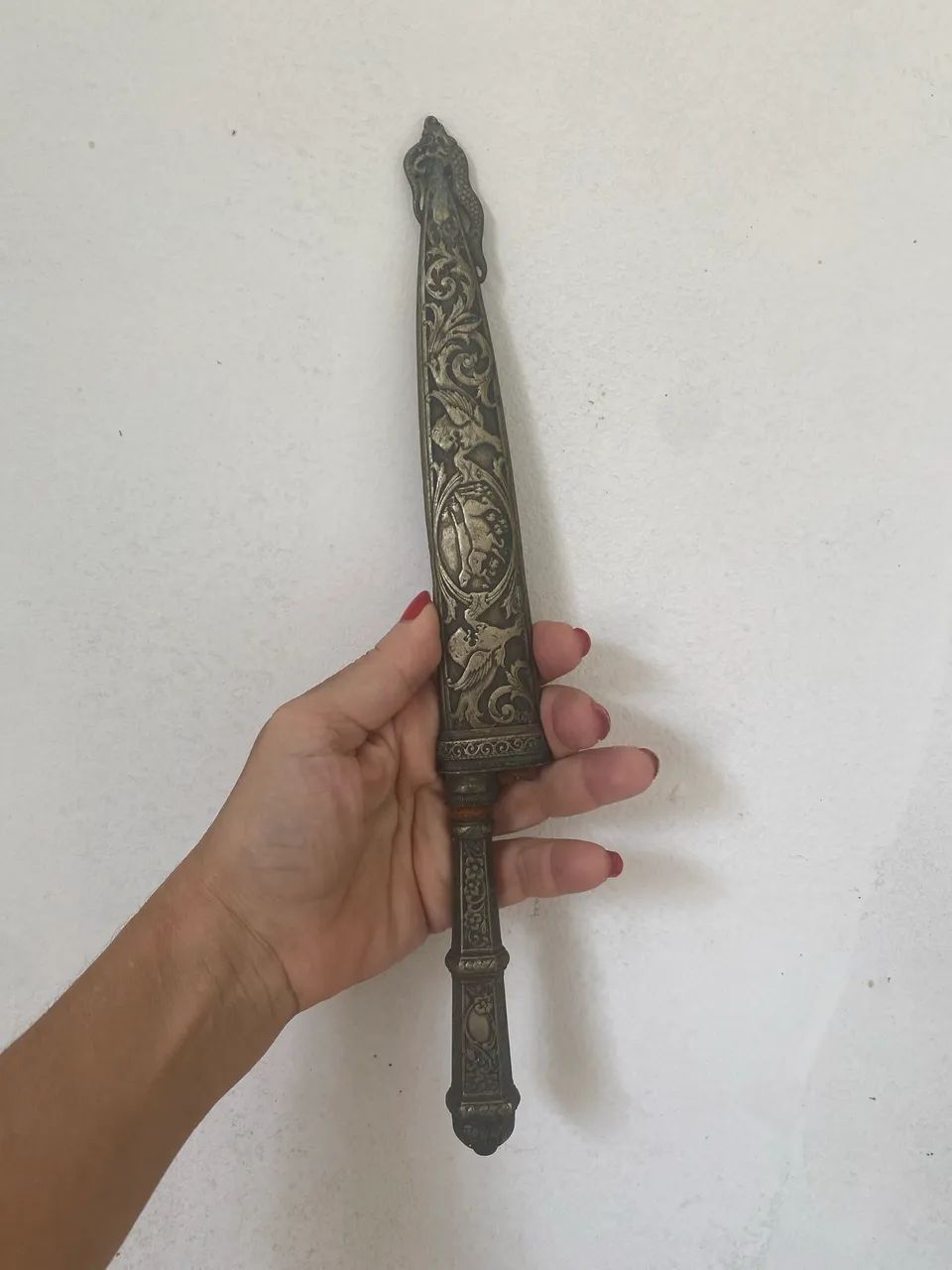 Antiguidade decorativa em metal - Foto 2