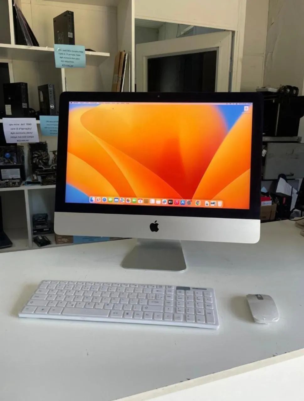 Imac 22 Polegadas intel core I5 2,3Ghz/8gb Memoria RAM/ssd 240gb /( mid 2017) garantia nf - Foto 3