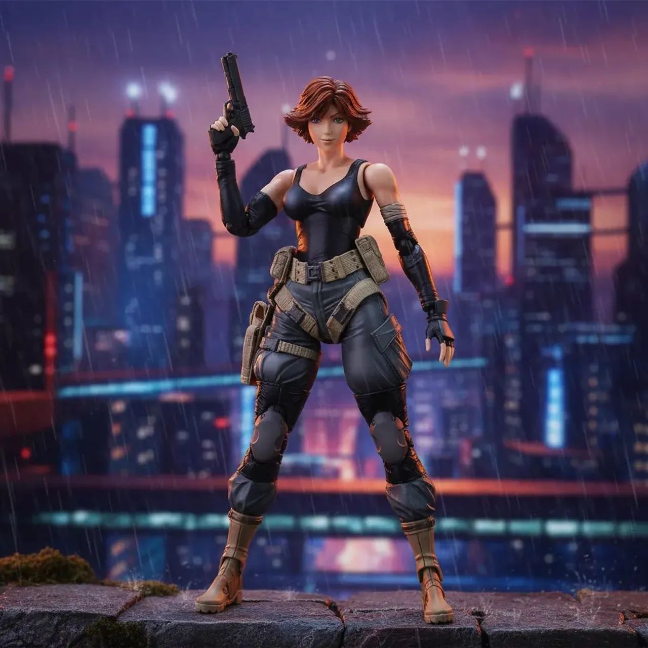 Play Arts Kai Meryl Silverburgh - Metal Gear Solid