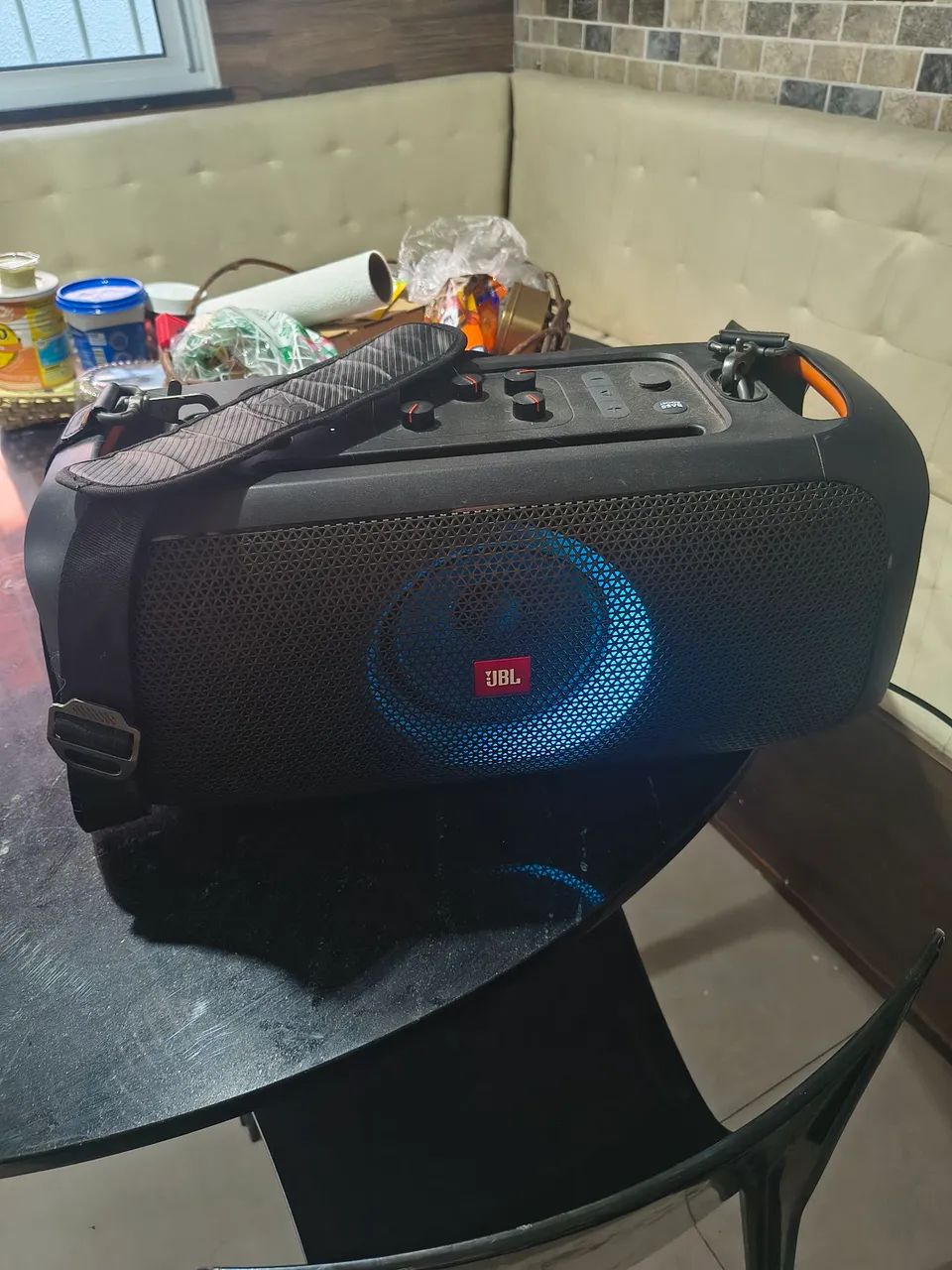 Party Box JBL ORIGINAL com microfone 