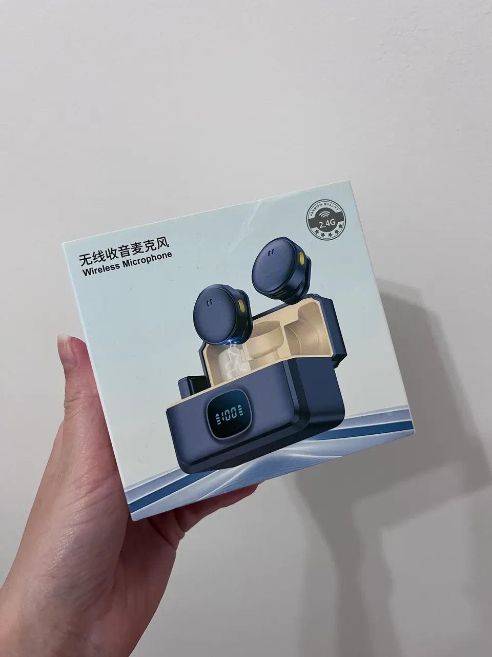 Microfone novo 
