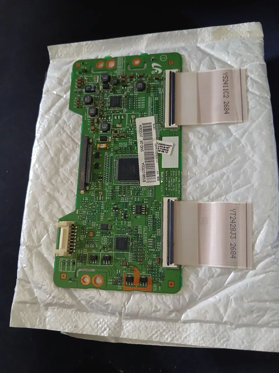 Placa tcon tv samsung un32eh5300g  - Foto 3