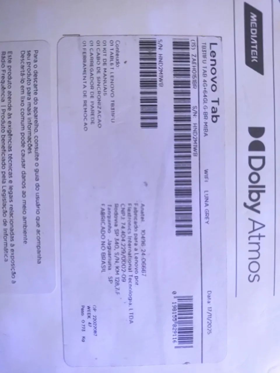 Tablet Lenovo TB311FU - Pouco Uso - Foto 4