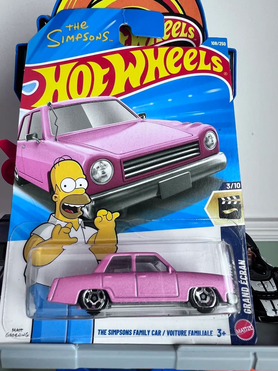 Hot wheels the Simpsons family car
