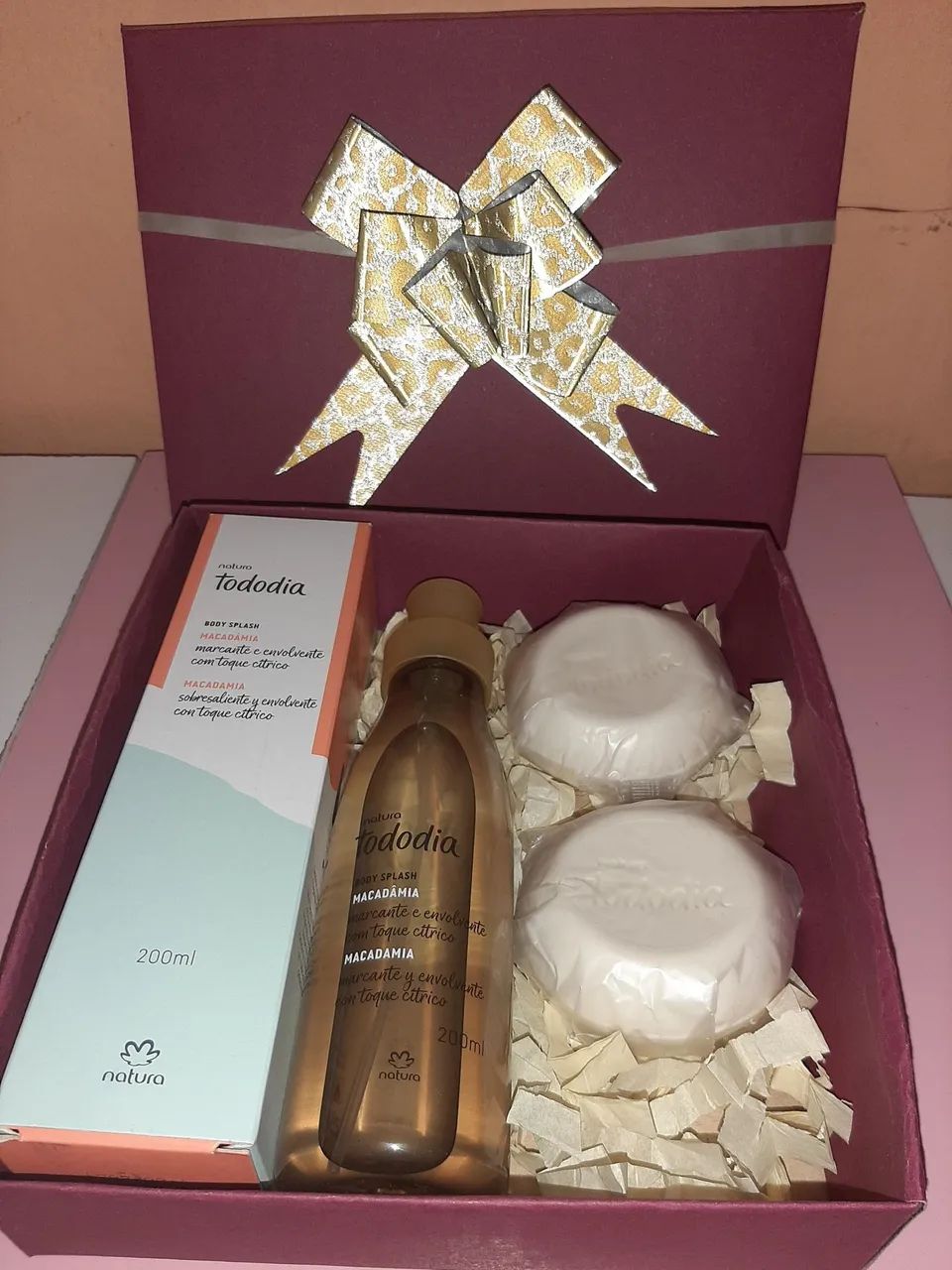 Kit para presentear com BODY SPLASH+ SABONETES - Foto 2