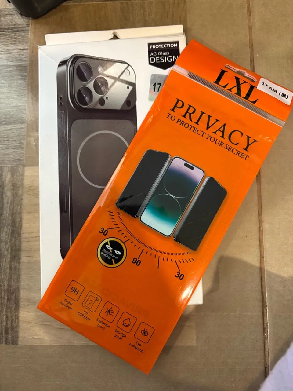 Capa pra iPhone 17 AIR e 16 pro max 